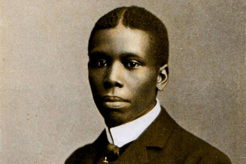 A 1903 photograph of Paul Laurence Dunbar