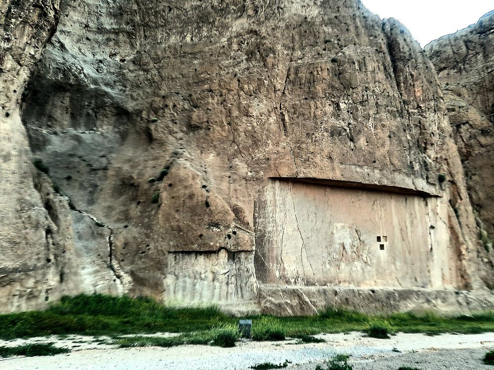 Naqsh-e Rostam: Coronation of Narseh by Anahita beside an Unfinished ...