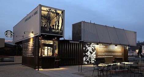 The Starbucks Reclamation Drive-Thru in Tukwila, Washington