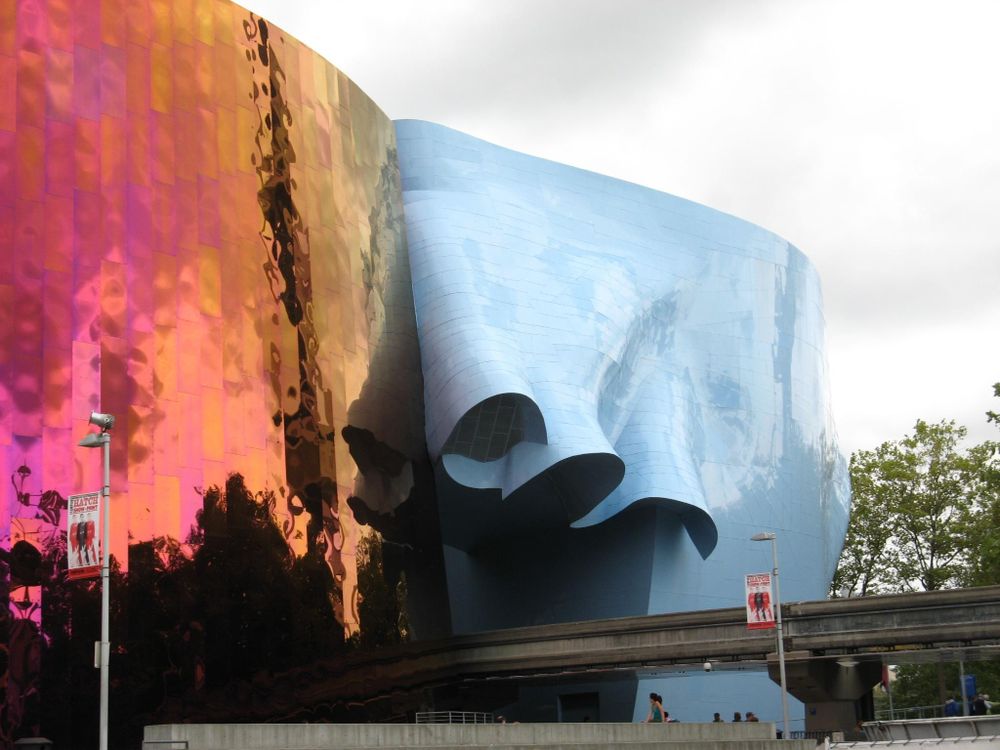 Experience Music Project Monorail Entrance