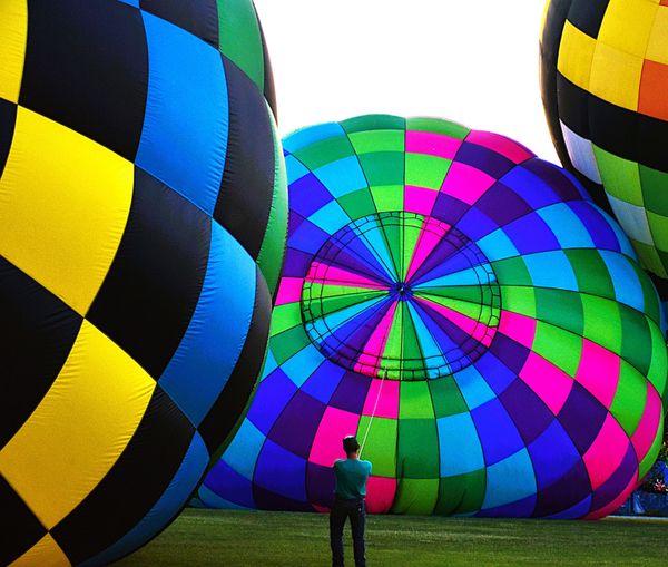 Getting ready for the evening balloon glow.  Camera: Nikon D3500                              ; thumbnail