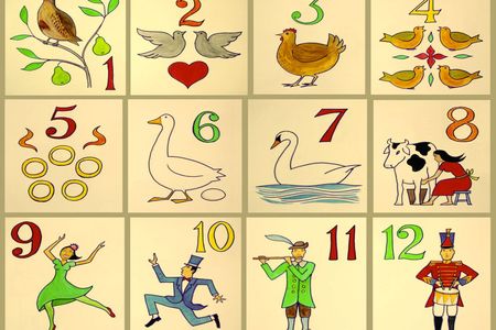 Partridges, turtledoves, geese... you know the drill.