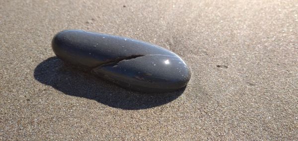 A shiny pebble at the seashore thumbnail