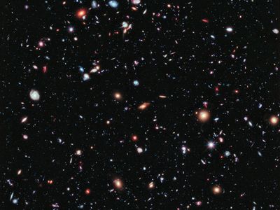 Hubble's eXtreme Deep Field Image
