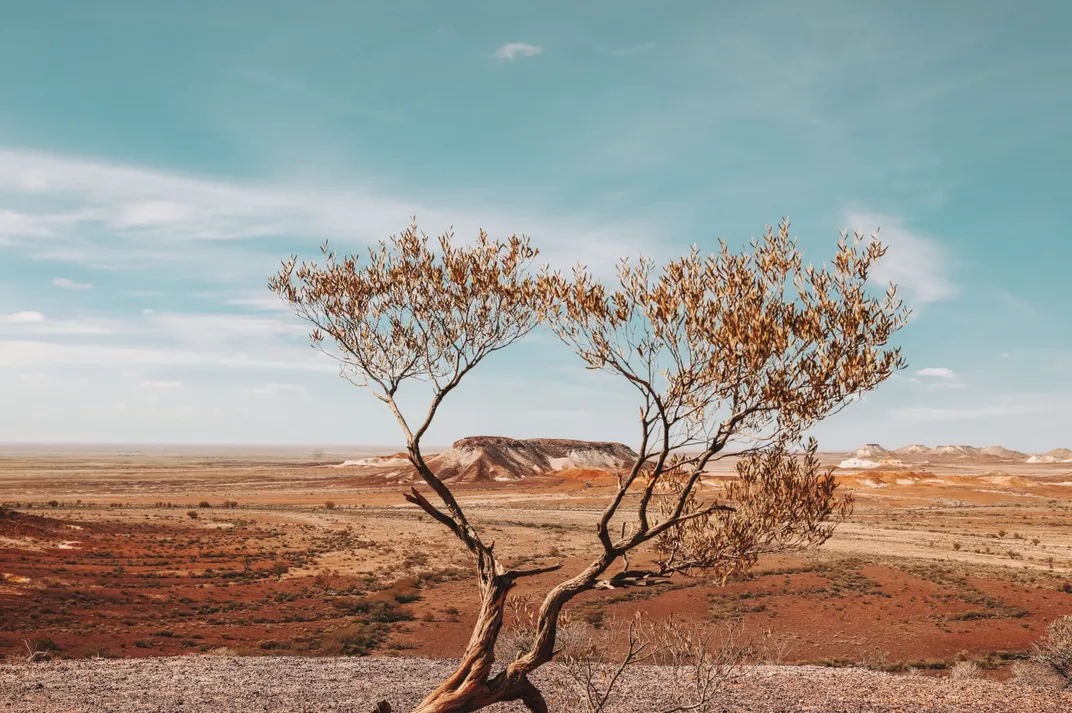 Landscape of Coober Pedy. Credit: Journey Beyond
