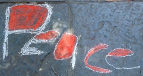 Make sidewalk art with Murals of Baltimore and Chalk4Peace.