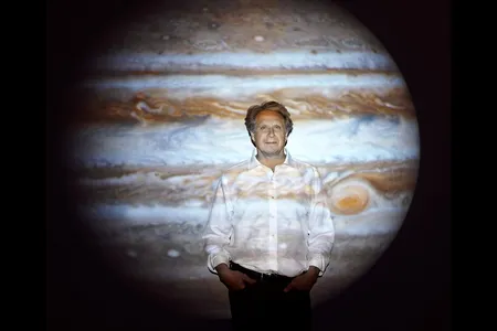 Scott Bolton says he first dreamed of traveling through the galaxy when  he was a boy camping out under the stars.