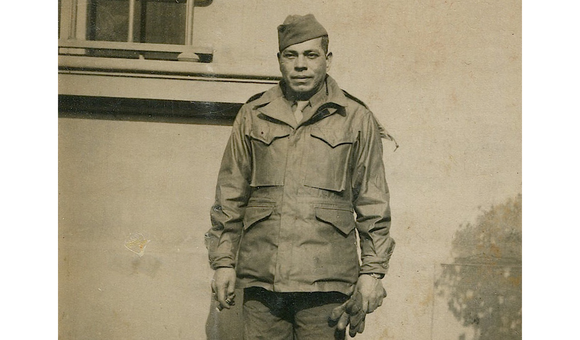 Woodrow Wilson “Woody” Roach. Italy, 1944 or 1945. (Photo courtesy of Della Boyer)