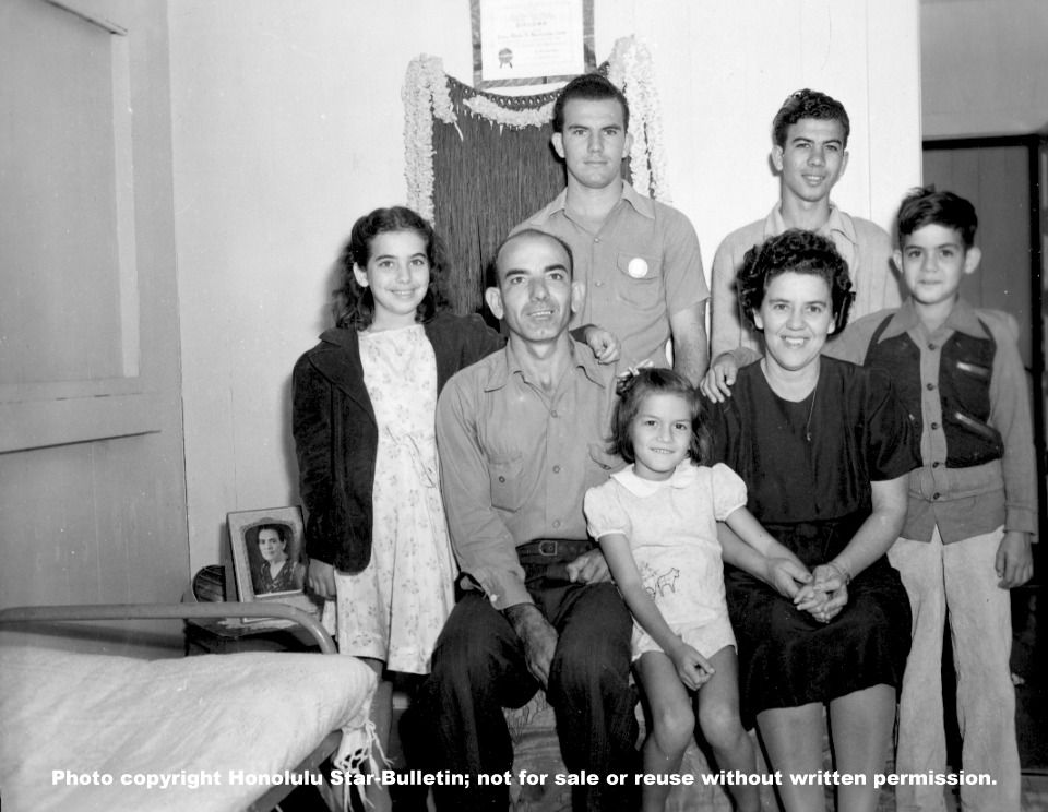 Julio DeCastro and his family