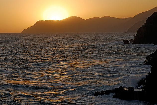 Mediterranean Sea Cinque Terre Italy