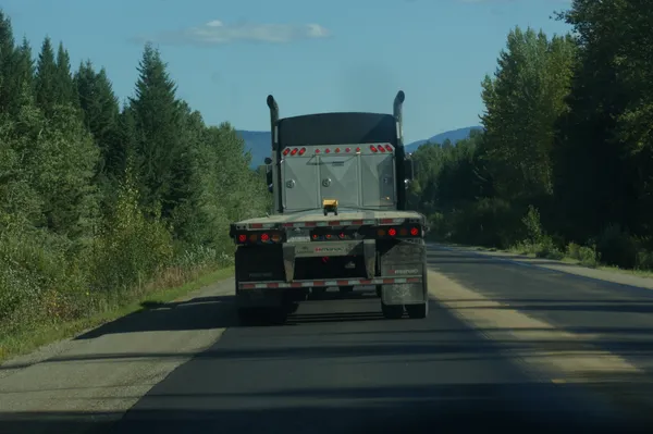 Double-Trucking on the Yellowhead East to Jasper in British Columbia thumbnail