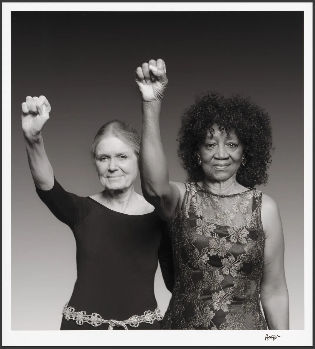 Gloria Steinem and Dorothy Pitman Hughes, Dan Bagan, 2013