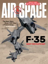Cover of Airspace magazine issue from April/May 2019