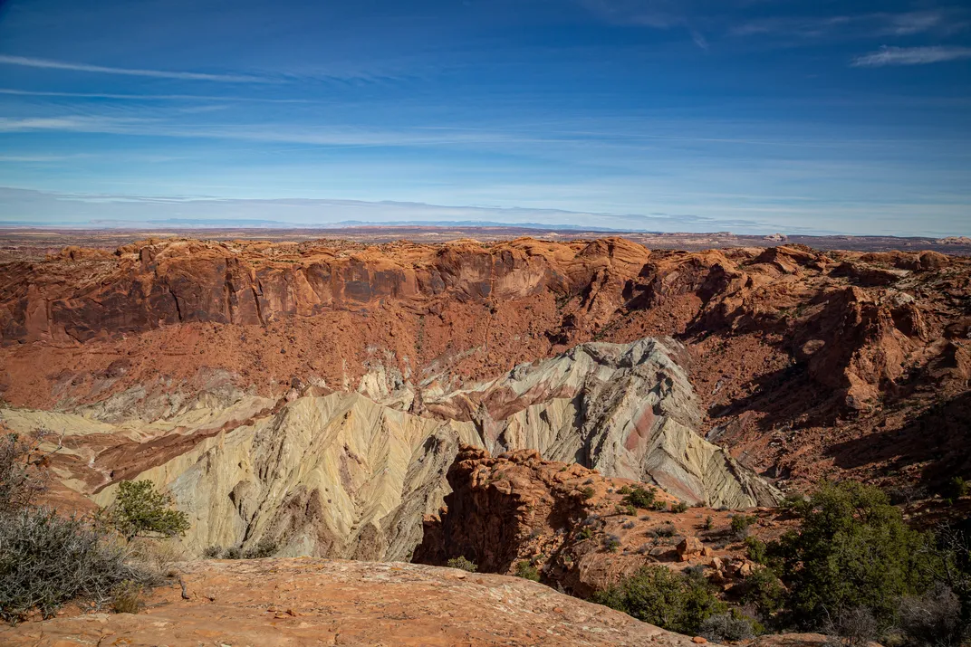Upheaval Dome in Canyonlands National Park