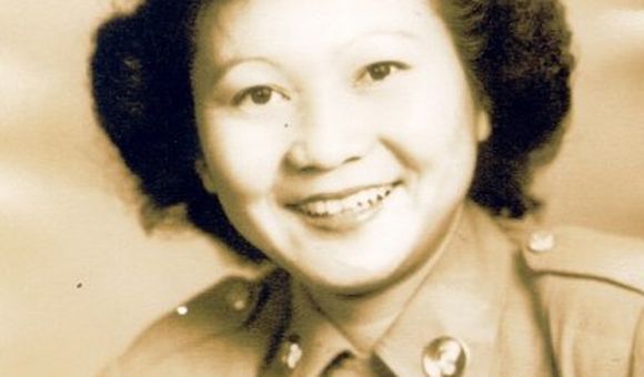 Alice Tetsuko Kono in her Women's Army Corps uniform, around 1943 (NMAH)