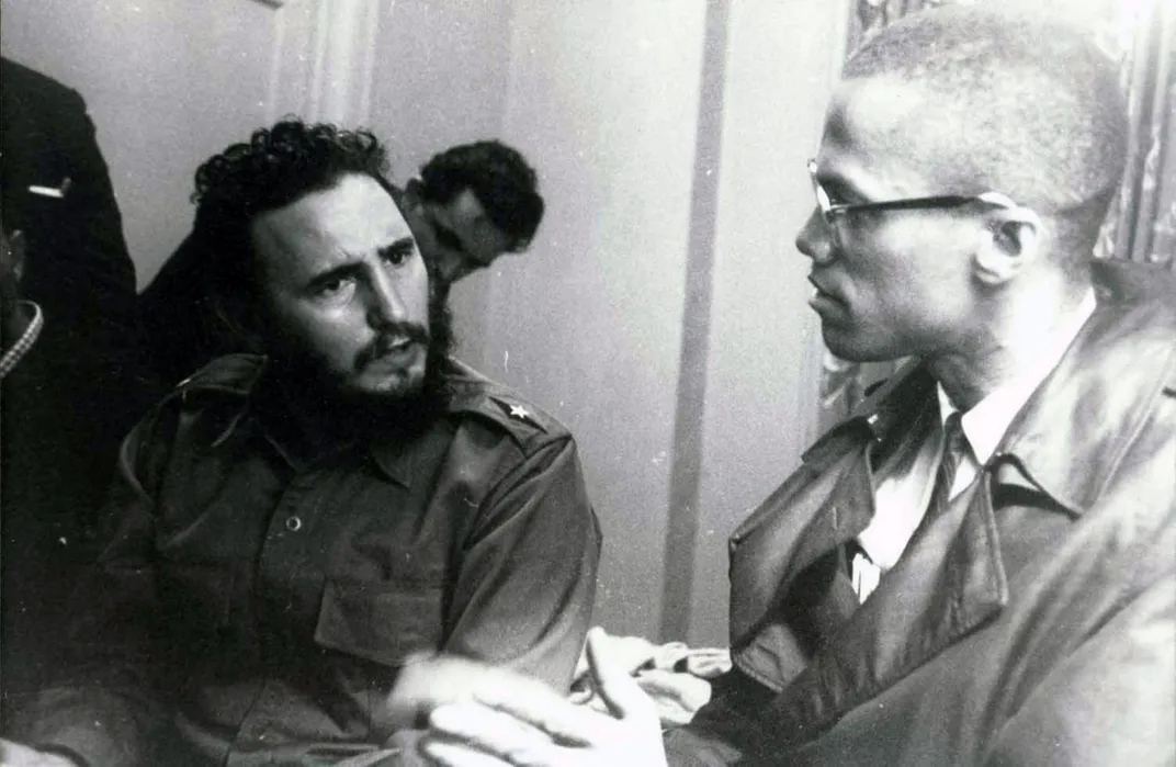 Fidel Castro and Malcolm X