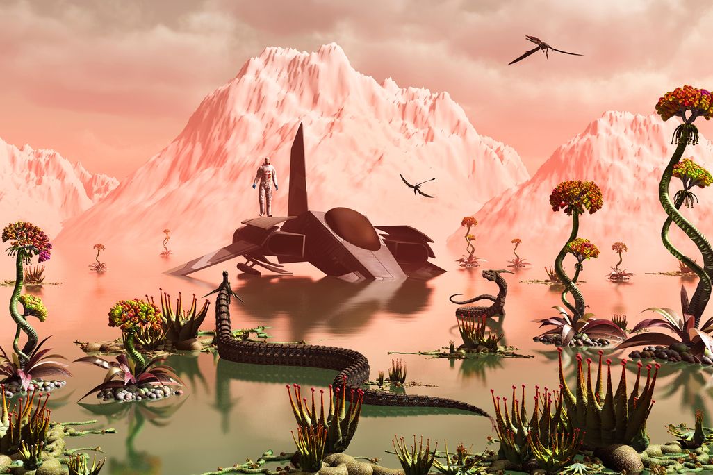 alien landscape