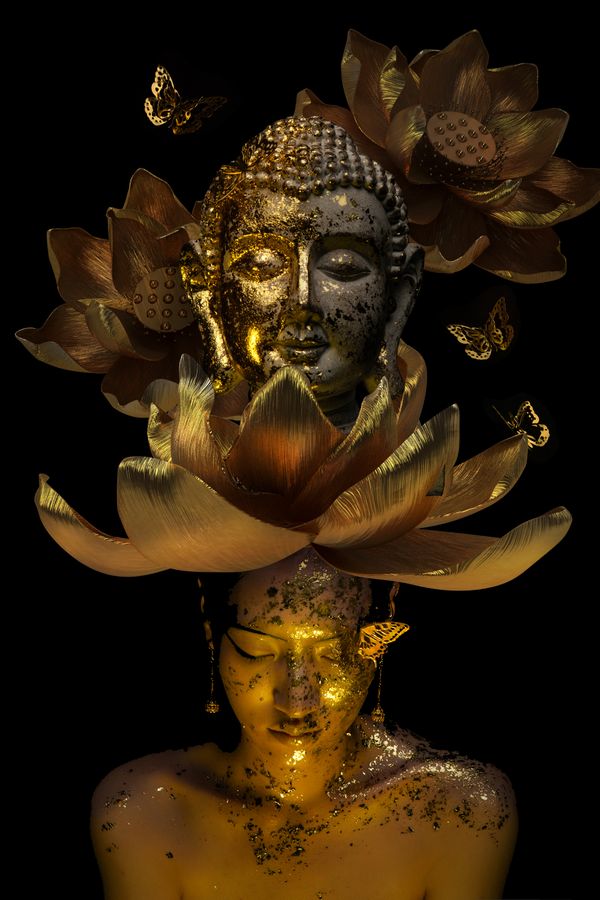 Lotus in Buddha Light thumbnail