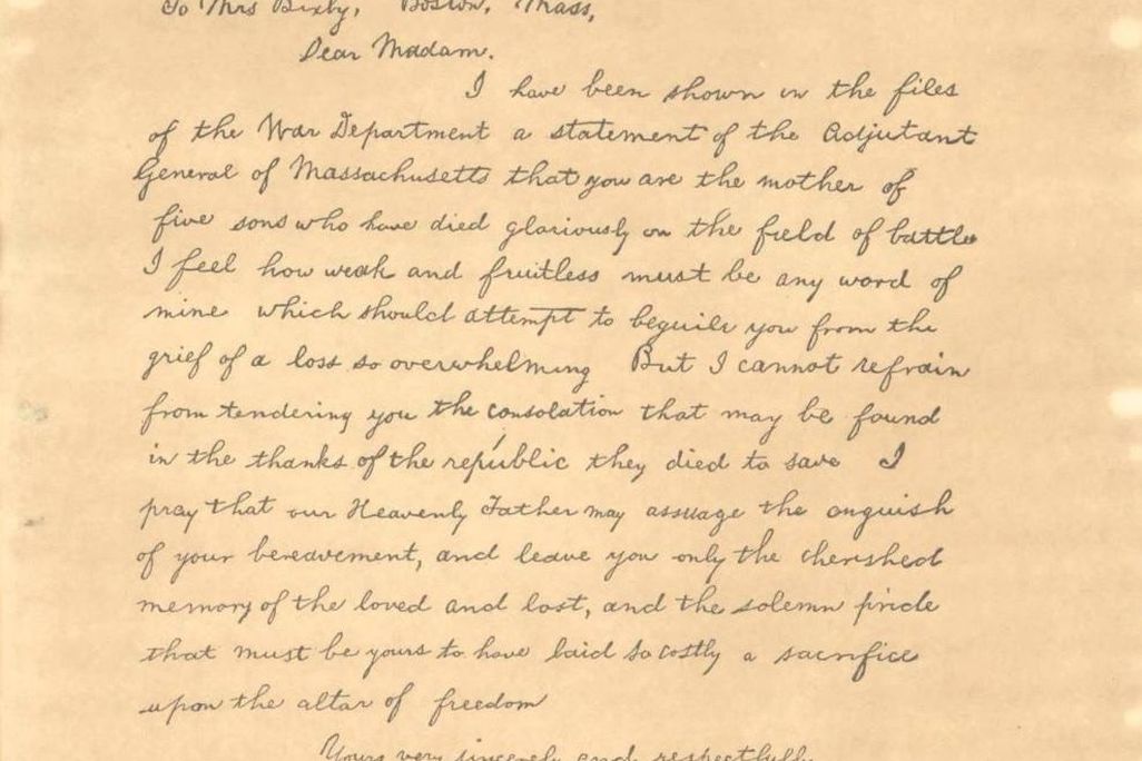 Bixby Letter