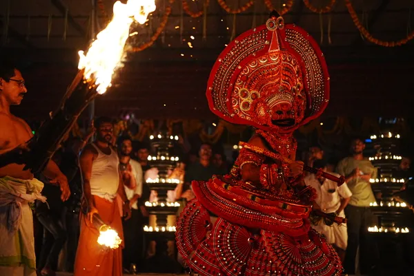 Karivedan theyyam- a ritualistic dance form in malabaar region of india thumbnail