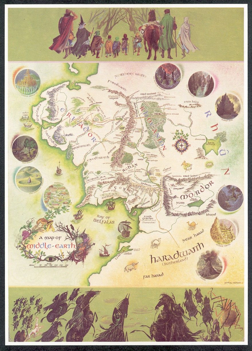 Middle-earth Poster