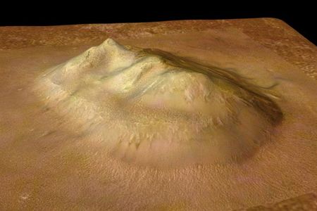 A revealing new view of the famous Face on Mars.
