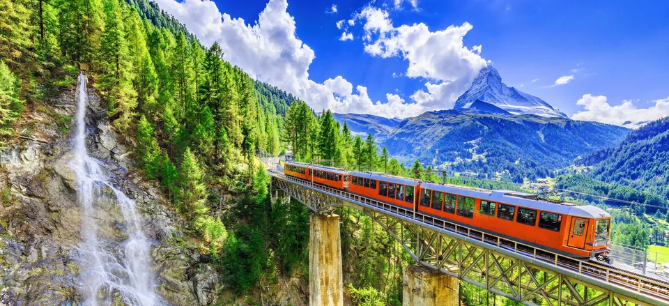 Treasures of the Alps: Swiss Trains and Italy's Lake District Immerse yourself in the mountain scenery of Switzerland, Italy, Liechtenstein, and Austria as you explore the history, arts, traditions, and classic trains of the Alps.