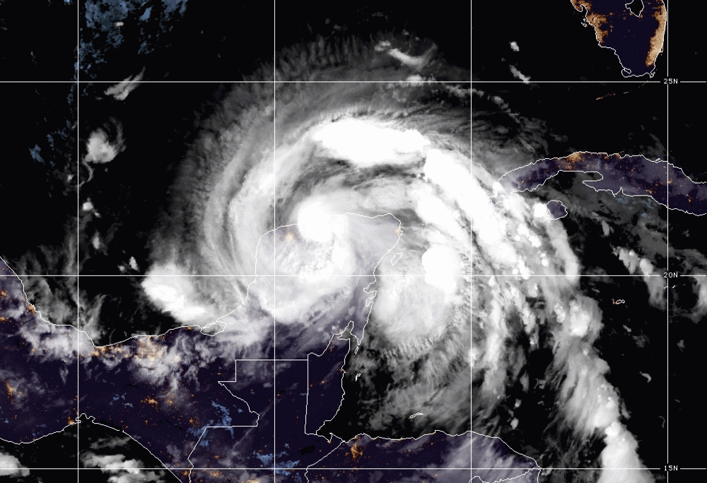 Tropical Storm Zeta 2020