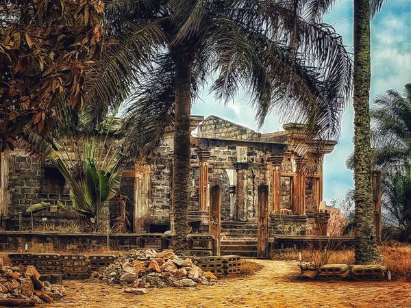 Faint Shadows of an Old House in the Tropical Breeze thumbnail