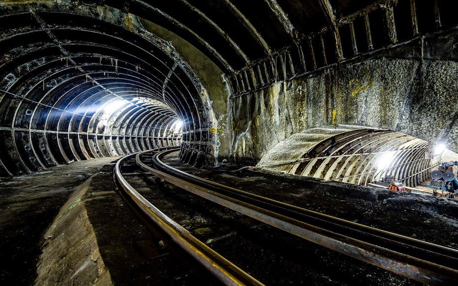 secret underground tunnel