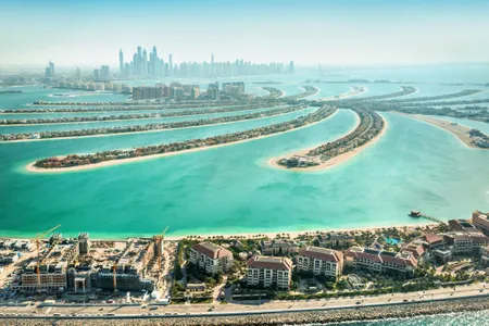 The United Arab Emirates successfully built a palm tree-shaped artificial island called Palm Jumeirah off the coast of Dubai.