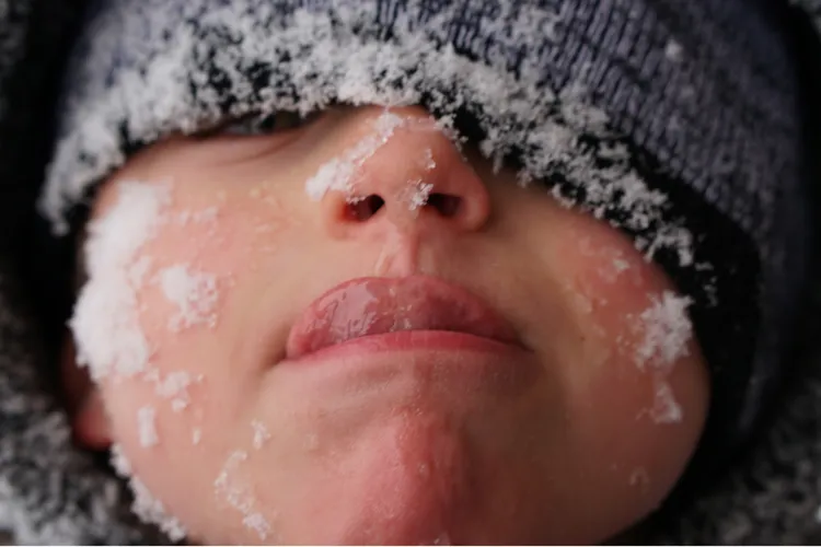 1 - Whether you “win” or “lose” a snowball fight, you’re probably walking away with a frosty face full of flakes.