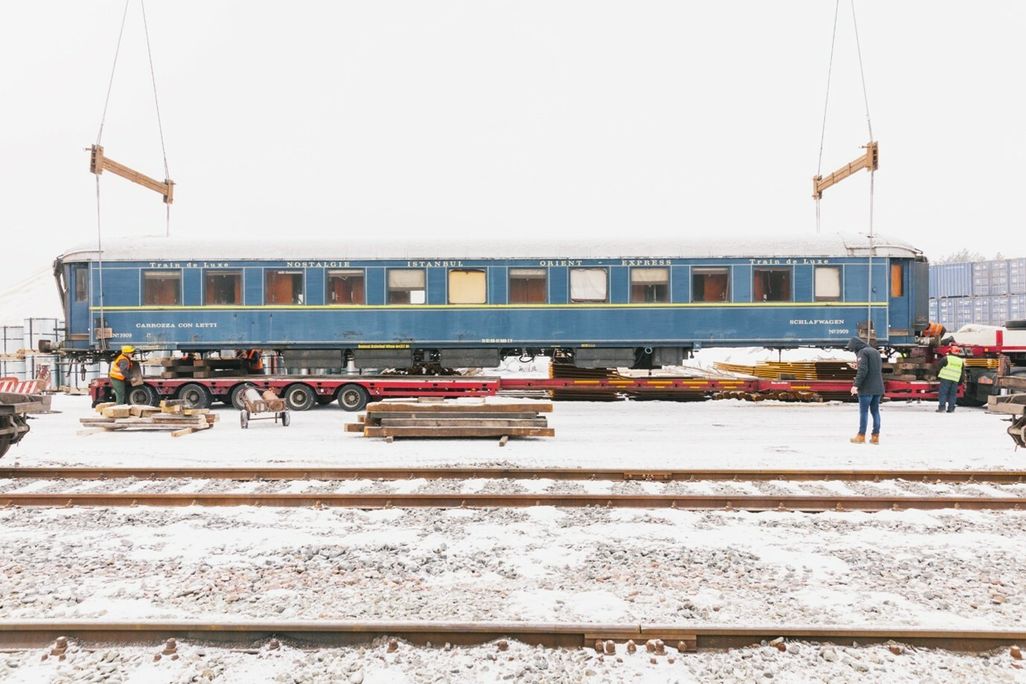 Historic train car