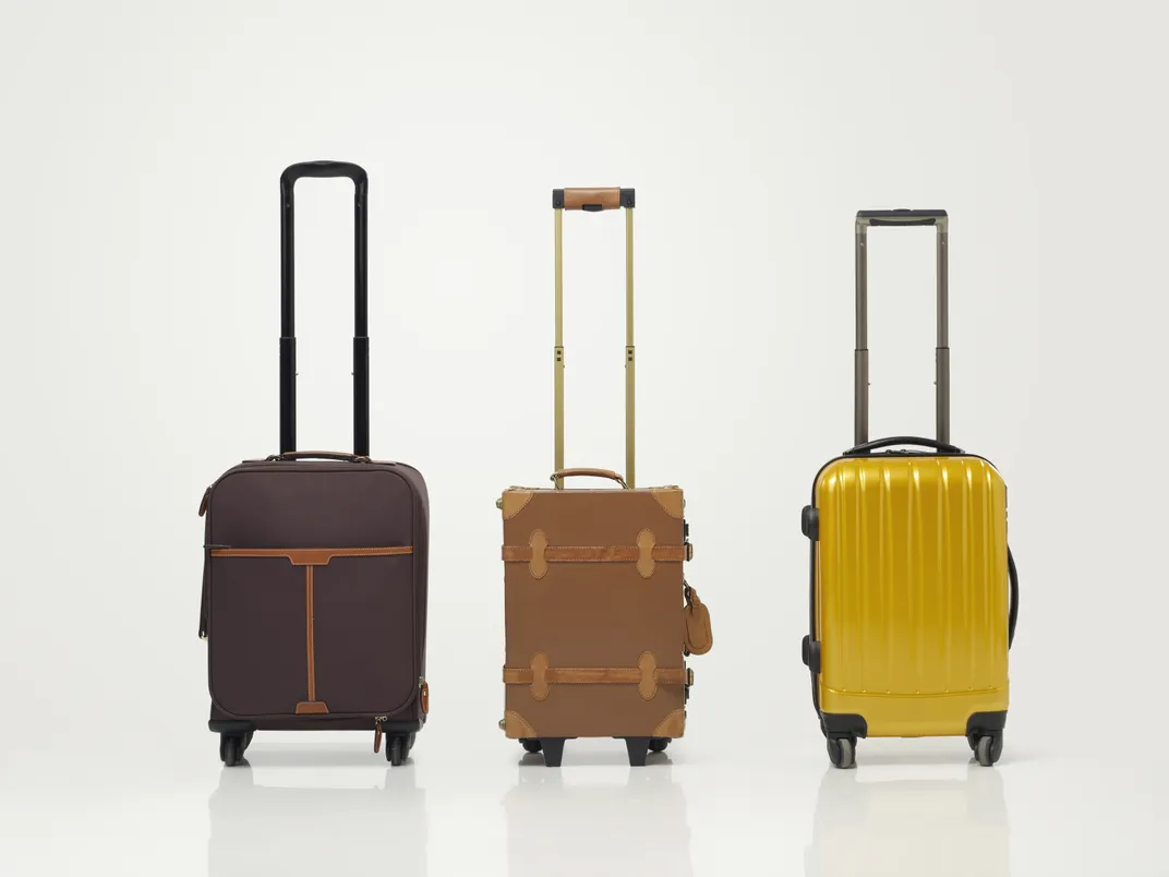Various traveling luggage.