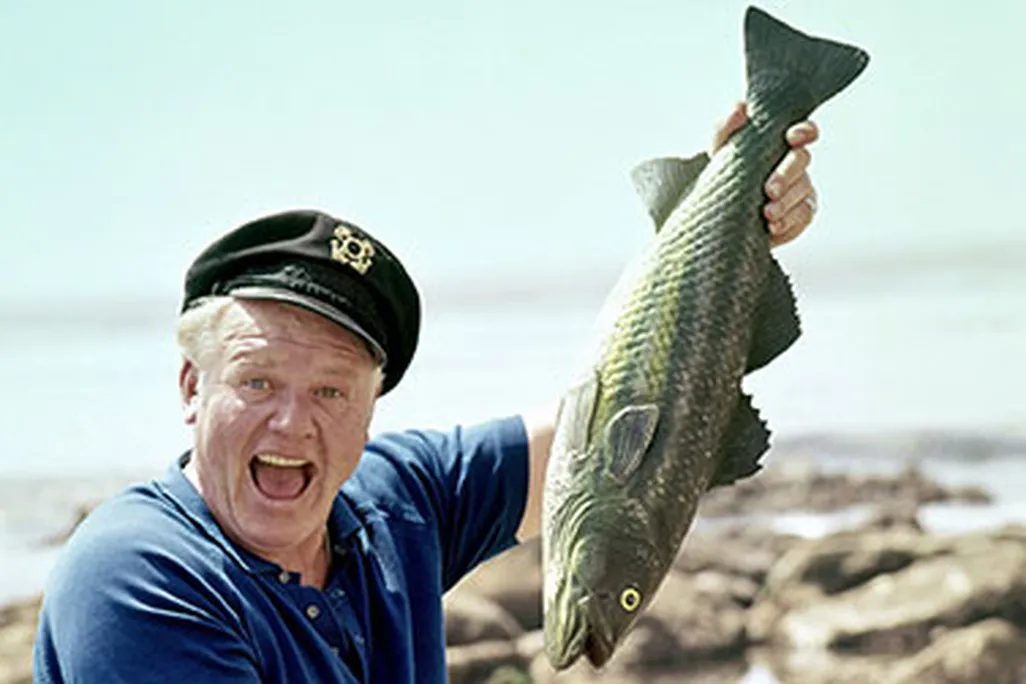 The Skipper got a bite!