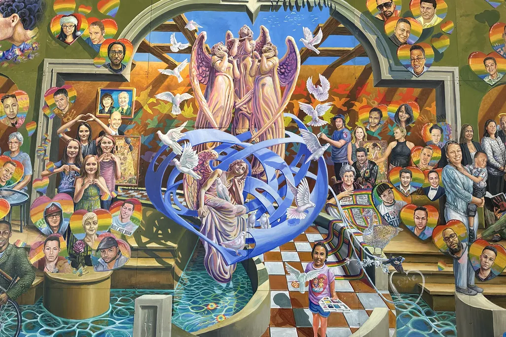 Mural closeup