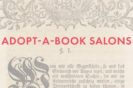 Smithsonian Libraries and Archives invites you to a series of four Adopt-a-Book Salons in March and April.