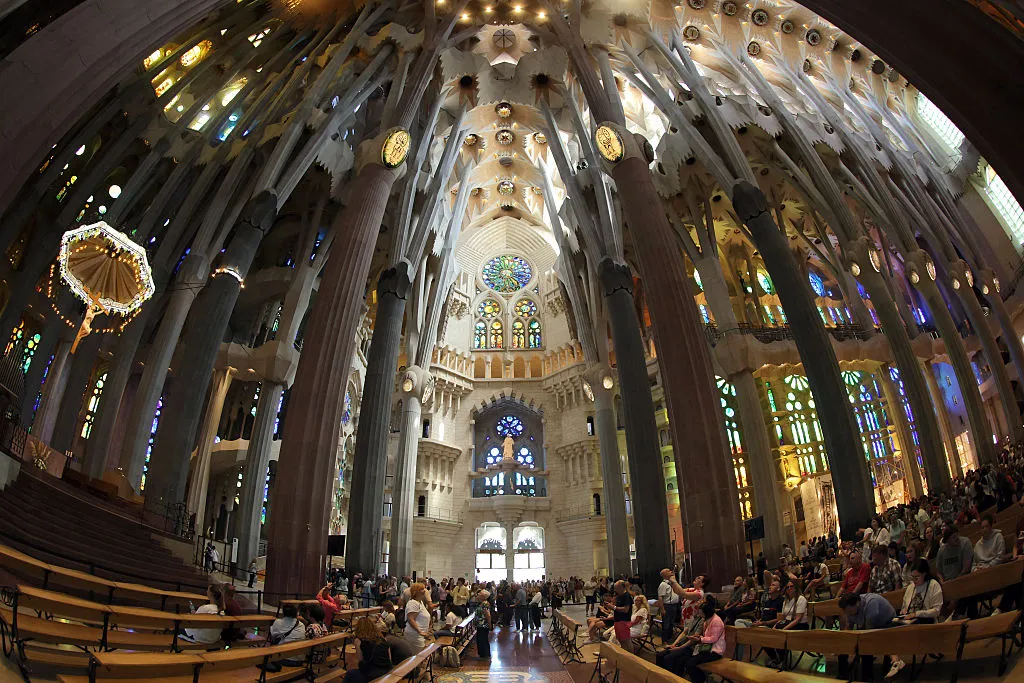 Sagrada Familia interior