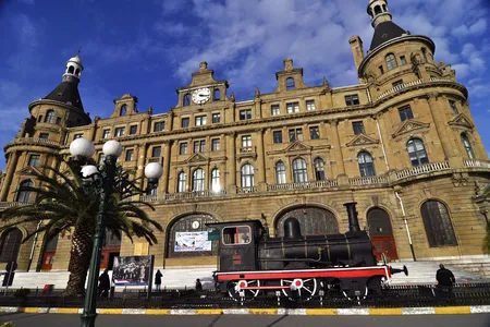Ongoing excavations at the Haydarpaşa Railway Station (pictured here) in Istanbul revealed traces of a third- or fourth-century B.C. monument or mausoleum.