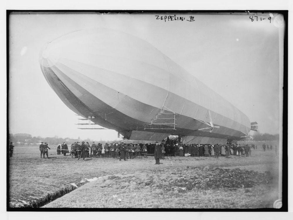 Would you take a trip on a Zeppelin?
