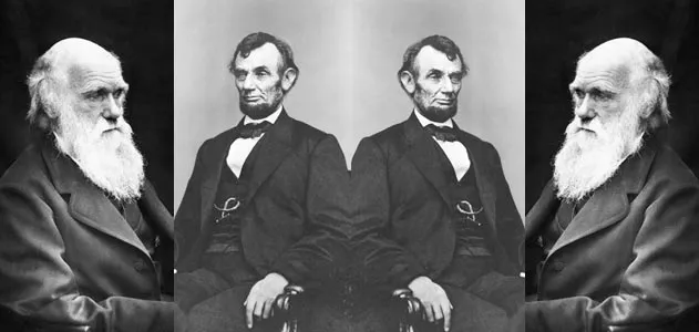 Abraham Lincoln and Charles Darwin