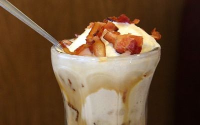 Would you eat this bacon sundae?