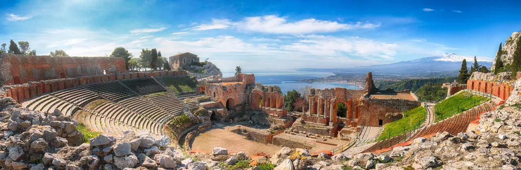 The Greek Theater of Taormina