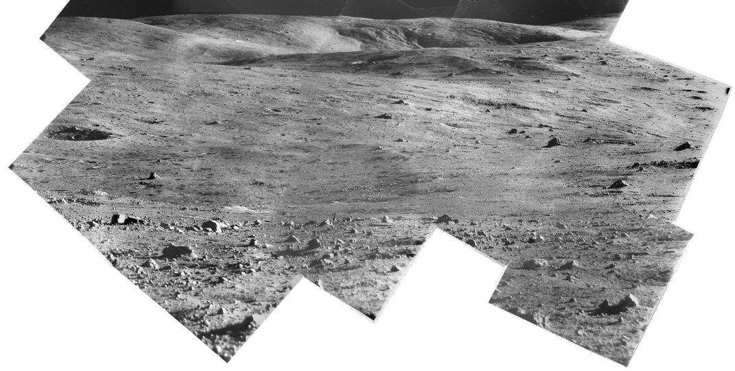 Moonscape panorama