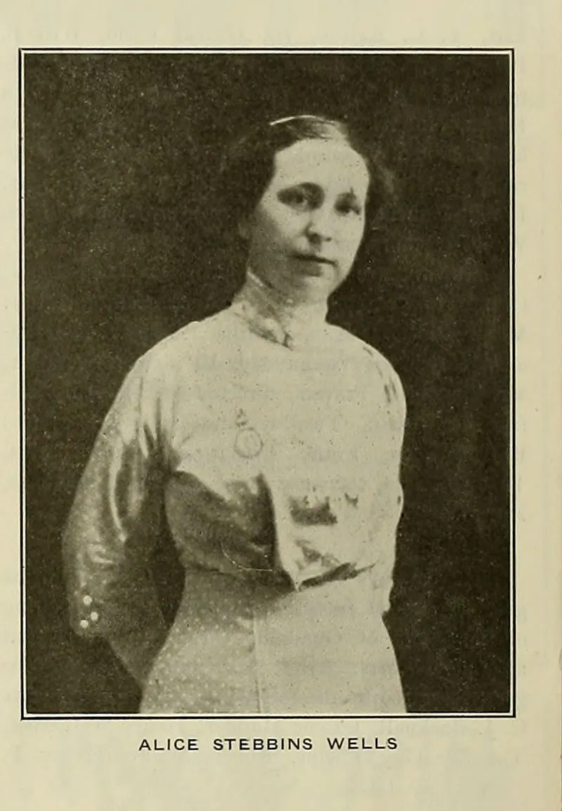 A circa 1912 photo of Wells