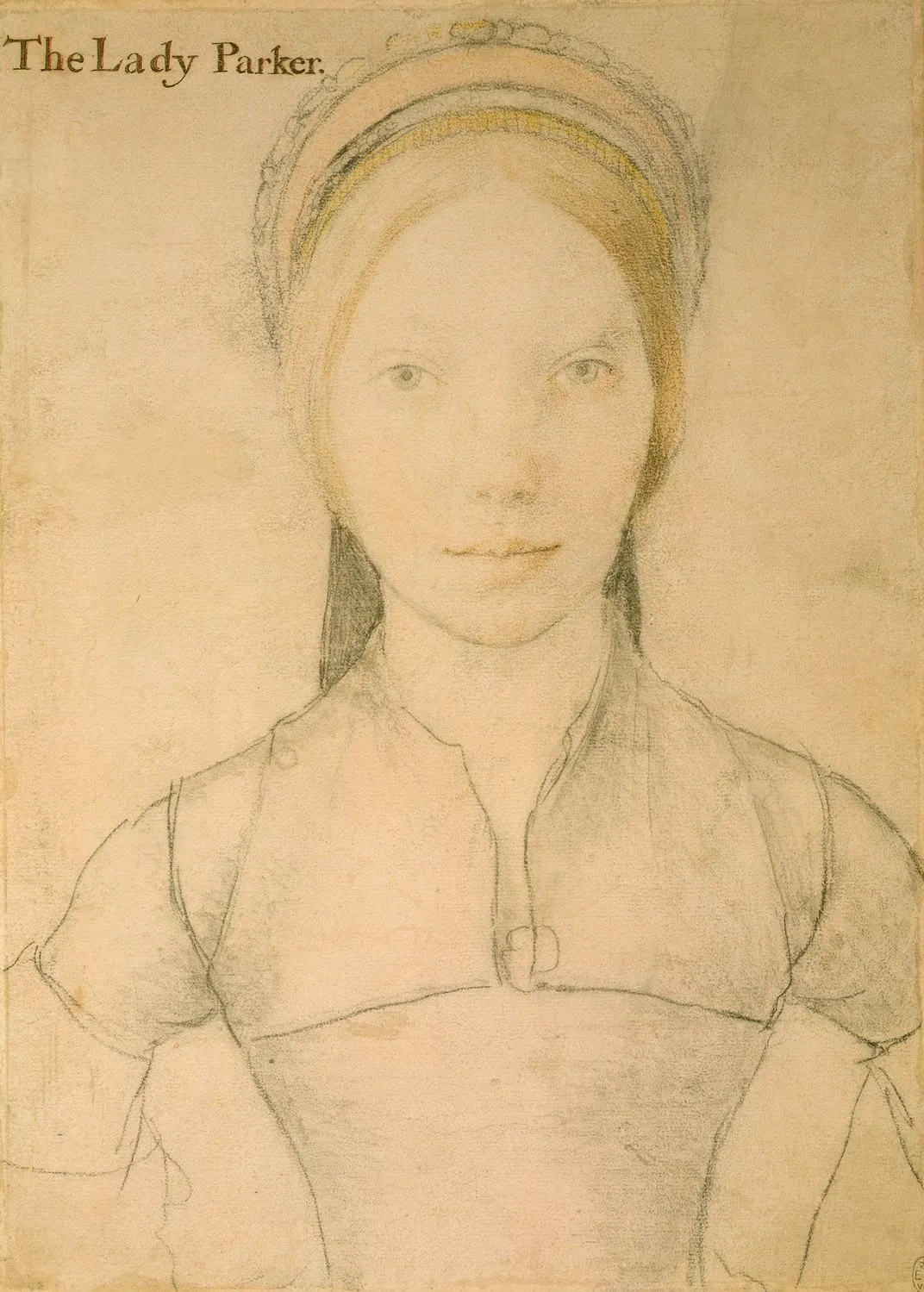 A portrait of "Lady Parker" by Hans Holbein the Younger, previously thought to depict Jane Boleyn