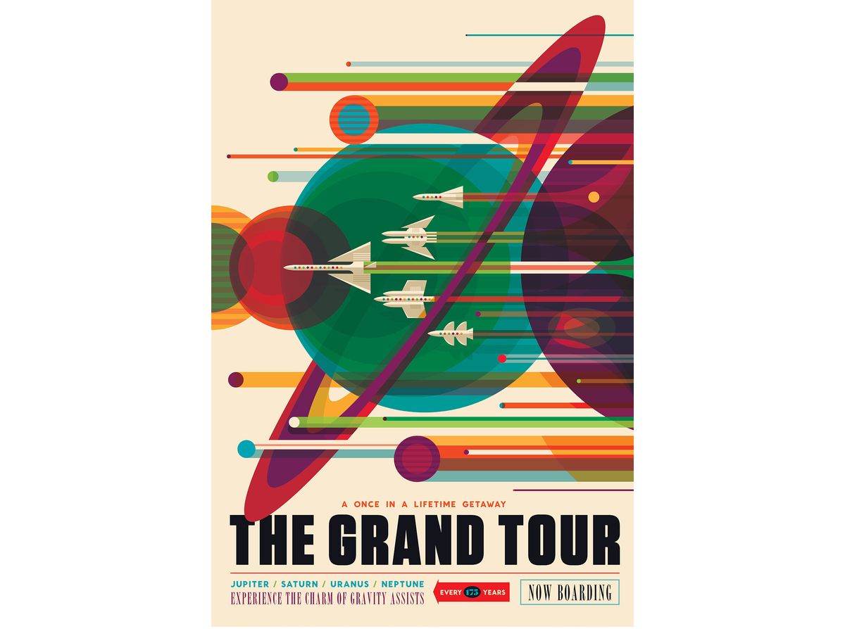 NASA Went Retro With Their New Space Travel Posters