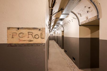 The underground shelter was transformed into a Resistance command post the week before Paris' liberation