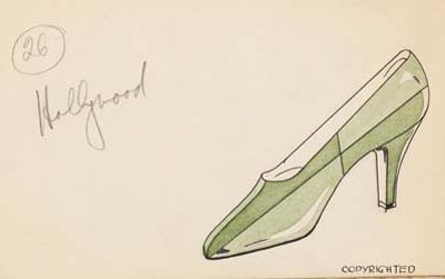 Design by Henry Dreyfuss for Delman Shoe Company, 1929