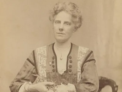 Anna Jarvis, a woman who championed the establishment of Mother's Day.